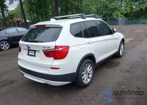 2013 BMW X3 xDrive28I from USA, damaged, VIN 5UXWX9C54D0A15142
